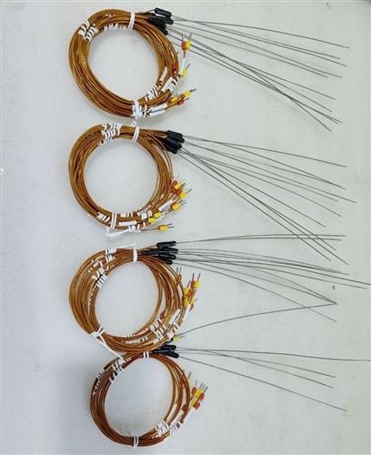 15 Sets Of Miniature Temperature Sensor Probe Wires Exported To Ireland: Prec...