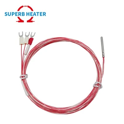 Customized Platinum Resistance Rtd Pt100 Stainless Pt1000 Temperature Sensor